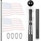 G128 20Ft Telescoping Aluminum Black Flagpole | In Ground Heavy Duty Telescopic Flag Pole for Commercial/Residential Use | Flag NOT Included